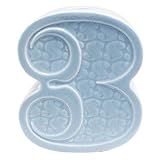 (ハサミ) HASAMI×HOUSE INDUSTRIES『Number Collection 壁掛け花瓶』 (3.BLUE-3, ONE SIZE)