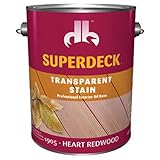 Superdeck 1905透明350 VOC Stain、ハートレッドウッド – ガロン