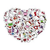 マイメロディ ステッカー ハローキティ ステッカー 50枚セットHello Kitty 防水シール バンズ シール ステッカー スーツケース ギター 車 バイク 自転車 ヘルメット スケートボード