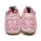 Soft Leather Baby Shoes Butterfly [ソフトレザーベビーシューズバタフライ] 3-4 years (16.5 cm)