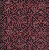 Joy Carpets Any Day Matinee Damascus Theater Area Rugs 46-Inch by 64-Inch by 0.36-Inch Burgundy [並行輸
