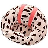 Liebeye 赤ちゃんのサポートシートソファ 柔らかい快適な創造的な座って柔らかい椅子 クッションソファぬいぐるみ 枕のおもちゃ 赤ちゃんのため 豹柄 40 * 13cm