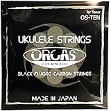 オルカス フロロカーボン ウクレレ弦 セット テナー用 ハードゲージ ORCAS UKULELE STRINGS SOPRANO CONCERT OS-TEN (1セット)