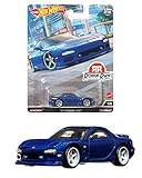 ホットウィール(Hot Wheels) カーカルチャー ローニン・ラン - '95 マツダ RX7 【3才~】 HCK13 ブルー 1/64