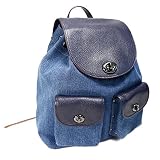 COACH(コーチ) リュック 37975 デニムブルー [中古]
