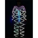Jomax LED Light Fiber Optic Tron Dance Costumes