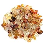 20g 穴あき さざれ石 カーネリアン 天然石 パワーストーン ハンドメイド 素材 パーツ