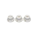 Fender パーツ Stratocaster® Knobs, White