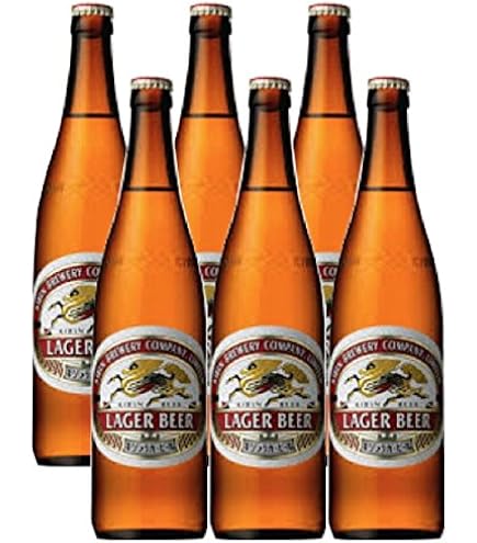 Amazon.co.jp: Kirin Lager Beer, Large Bottle, 21.8 fl oz (633 ml