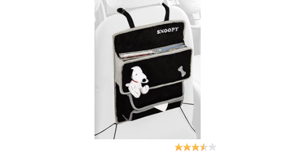 Amazon Bonform ボンフォーム Snoopy スヌーピーボーン シートバックポケット ブラック 7460 08bk ポケット ケース カバー 車 バイク