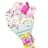 おむつポーチ ブーケギフト belle&boo(ベル＆ブー/BelleandBoo/ベルとブゥ/ベルアンドブー)/ピンク おむつサイズ：新生児