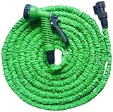 3倍にぐんぐん伸びるホースKZ-C50(5M-15M)green
