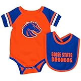 Boise State Broncosコロシアムroll-out Infant One Piece Outfit And Bib Set