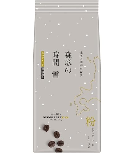 Amazon.co.jp: AGF 森彦の時間 森彦ブレンド 140g×2袋 【 コーヒー 粉