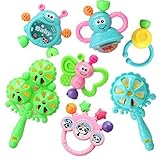 Kangkang@ Baby Toys 3-6-12 Months Baby Rattles Educational Toys 0-1 Years Old Random Color [並行輸入品]