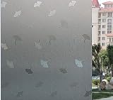 Generic No Glue Privacy Decorative Window Film Static Cling Self-adhesive Opaque Glass Sticker Home 