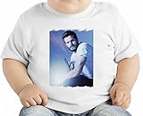 Jamie Dornan Retro オーガニックベビーTシャツ 3-6 Months