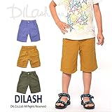 (ディラッシュ) DILASH盛夏'16/3色ダブルガーゼハーフパンツ 110 キャメル