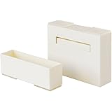平安伸銅工業 LABRICO DIY収納パーツ 1×4アジャスター オフホワイト 最大使用荷重10kg DXO-21