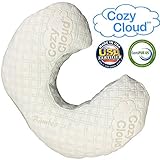 Nursing Pillow, Made With Washable, Eco-Friendly Memory Foam and Hypoallergenic Bamboo Cover, Perfec