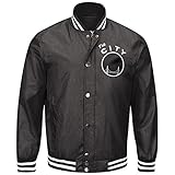 Golden State Warriors GIIIメンズ「The City " Huddle Varsityジャケット – ブラック、大