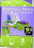 Bottles 'N' More Microfiber Reversible Drying Mat Green [並行輸入品]