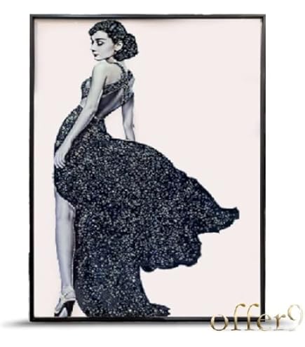 Amazon.co.jp: クリスタル アートパネル 水晶絵 インテリアフレーム