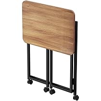 折りたたみテーブル 80×40×75 山善 折りたたみテーブル 完成品 幅80 奥行40 高さ70 cm