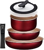 Amazon｜エバークック フィット フライパンセット 6点セット ガス火