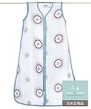 aden + anais (エイデンアンドアネイ) 【日本正規品】 クラシック スリーピング バッグ (スリーパー) liam the brave sleeping bag (S) 8058