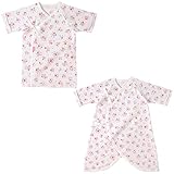 ミキハウス ホットビスケッツ (MIKIHOUSE HOT BISCUITS) 短肌着＆コンビ肌着セット 74-9917-786 60cm ピンク