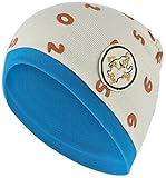 (コ-ランド) Co-land キッズ 帽子 新生児 ハット 数字柄 ベビーハット 子供 ワッチキャップ 女の子 男の子 赤ちゃん用 綿製 ホワイト