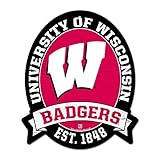 11 x 13 Wisconsin Badgers木製Street Sign