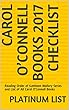 Carol O’Connell Books 2017 Checklist: Reading Order of Kathleen Mallory Series and List of All Carol O’Connell Books (English Edition)