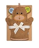 ズッキーニ (Zoocchini)【日本正規品】お風呂ミトン おさるのマックスくん ブラウン 1枚セット ZOO9004
