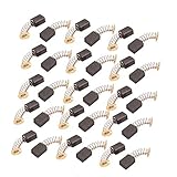 電動ハンマードリルモータ用DealMux 15ペア12x9x6mmカーボンブラシパワーツール