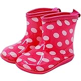 GudeHome 子供用 レインブーツ 女の子 レインシューズ キッズ 雨靴 可愛い長靴 軽量 安全 乳児 幼児 小学生