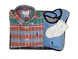 ラルフローレンの子供服　POLO　RALPHLAUREN　ベビー　出産お祝いセット（半袖）　男の子　８０ｃｍ　９ヶ月～１２ヶ月用 [並行輸入品]