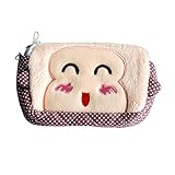 「子供のような猿」刺繍アップリケウォレット財布ポーチ（14.9*9.4*2.8cm）