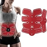 Silait 腹筋ゲルパッド　トナーABSトレーナー　ボディフィット　トーニングベルト　携帯用　男女両用 フィットネストレーニングギア　無線筋トレ　腹筋・ 腕・ももトレニンーグ　家　オフィス　トレニン