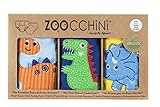 ZOOCCHINI オムツ卒業パンツ3枚セット 安心のオーガニックコットン100% 4層構造 Jurassic Pals(3T/4T)