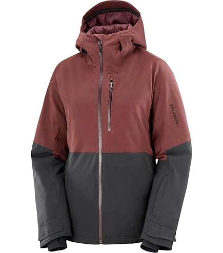 Amazon.co.jp: サロモン（SALOMON） アウター ESSENTIAL WARM ハーフ