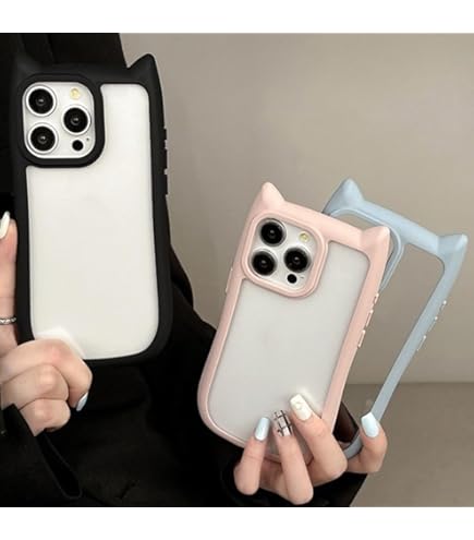 Amazon.co.jp: CASETK iPhone16plus 用 ケース 韓国 かわいい猫耳