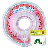 Swimavaスイマーバ【日本正規品】うきわ首リング＆Bitattoビタット (スイマーバウォーターメロンビタットはらぺこあおむし)