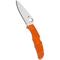 Spyderco(スパイダルコ) エンデューラ4 フルフラットブレード オレンジ 直刃 C10FPOR