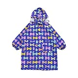 orange bonbon（オレンジボンボン） レインコート リボンブルー 130cm