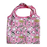 ピーナッツ ピンク×グリーン ミニショッピングバッグ SN1038