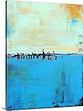 Erin Ashleyプレミアムシックラップキャンバス壁アート印刷題名Dock Side 11" x 14" 2405774_24_11x14_none