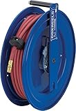 Coxreels SR19L-L450 Spring Rewind Hose Reel for air/water/oil: 1/2 I.D., 50' hose capacity, 300 PSI,