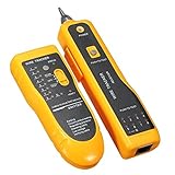 Liebeye ワイヤートラッカー　RJ11 RJ45ラインファインダーケーブルテスター　ネットワークケーブル照合、電話回線テスト、低バッテリ容量表示